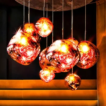 Висящи лампи Nordic Lava LED Модерен светлина, осветление, PVC дограма, осветителни тела за хол, домашни лампи в стил деко, Висящи осветителни тела за кухня в стил Loft