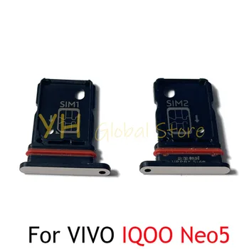За VIVO iQOO Neo5/Neo 5 Слот за sim-карти на Притежателя на тавата резервни Части за ремонт на сим-карти