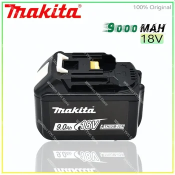 100% Взаимозаменяеми Батерия Makita 9.0 Ah 18V За BL1830 BL1830B BL1840 BL1840B BL1850 BL1850B акумулаторна батерия с led индикатор