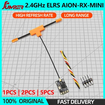 Скок от 2,4 Ghz ELRS Приемник AION RX MINI 16CH RX е Съвместима С режим на 2,4 Разстояние на действие на 5 км, За да се Радиоуправляемого FPV Дрона Квадрокоптера Предавател