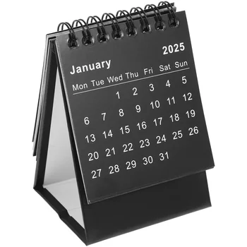 Мини настолен календар 2024 година, Тенис на Интериор Новост, Домашен Елегантен, 2025 Хартиен Начало на Работния плот, Офис Подаръци