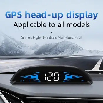 G2 Auto OBD2 GPS Централен дисплей Автомобилна електроника HUD Дисплей Проектор Цифрови автомобил скоростомер Аксесоари за всички автомобили