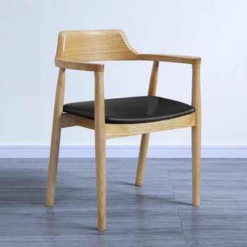 Креативен минималистичен стол Nordic Lounge Грим Модерен Кожен стол за възрастни Модерен Дизайн на Офис мебели за дома Sillasn
