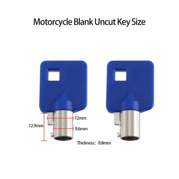 Нов прием на празен неразрезной ключ за мотоциклет, синьо, дължина 13 mm, за мотоциклет Харли, Дубликат част, преносим аксесоар,