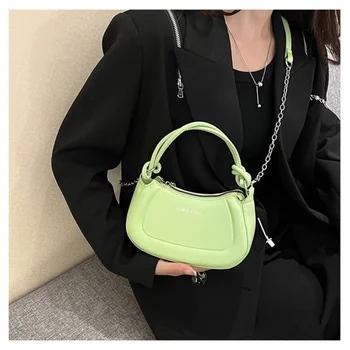 Модерен Изискан дамски чанти през рамо Прост дизайн Чанта под мишниците 2023 Нова чанта през рамо Висококачествени Ежедневни чанти Чантата