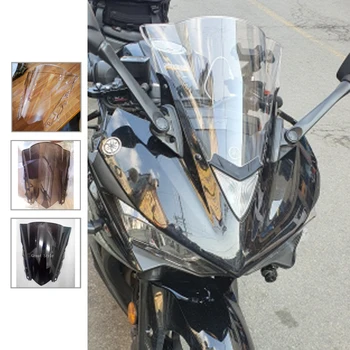 Новост за Yamaha YZF R25 R3 R 25 3 2014 2015 2016 2017 2018 14 15 16 17 18 Дефлектори на предното стъкло за мотоциклети Винтове за предното стъкло