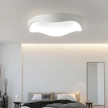 Минималистичен тавана лампа за спални Домакински кръг Творчески, Модерен и лесен Умен работен лампа Led лампи за дневна