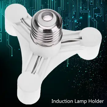 Професионален конвертор на притежателя на лампи за лампи E27 в E14 Адаптер за преобразуване на основата на лампи за ключове осветителни тела