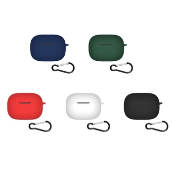Защитен калъф за носене, Удароустойчив, съвместим със слушалки Realme Рецептори T300, Прахоустойчив мека обвивка, калъф за зарядното устройство P0RC