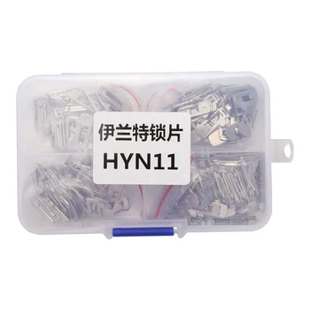 HYN11 Авто Заключване Плоча Издърпване на Месинг Материал Плоча Авто ключ за заключване Ремонт шлосери аксесоари инструмент за Elantra HYN11 Заключване ото 200шт
