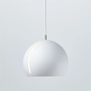 Висящи лампи Nordic Sphere Артистичен Дизайн Завъртане Подвесная лампа E27, Лампа, Нощни Окачен лампа за трапезария Дневна