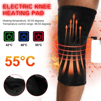 Електрическа топло за коляното, USB термотерапия, наколенник с парно отопление, топла вода чанта за коляното, обезболяващо при артрит стави, старата студена крак