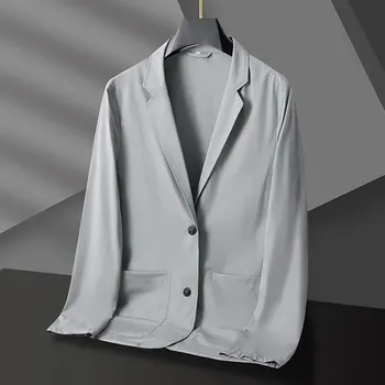 5604-Външна търговия, мъжка мода, малко костюм за почивка, мъжки корейската версия 122, монтиране костюм, однотонная яке