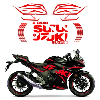 Комплект винилови стикери с логото на Suzuki