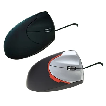 Ергономична вертикална оптична мишка, компютърна игра мишка за КОМПЮТЪР / лаптоп