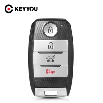 KEYYOU Remote Smart Car Key Shell Калъф За Ключове на KIA K3 K3S KX3 K4 KX5 K5 Soul RIO ceed е Sportage Sorento Fob TOY40 VA2 HYN10 HY20