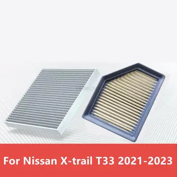 За Nissan X-trail T33 2021-2023 Въздушен Филтър на Купето на Автомобила Филтър на Климатика Окото Доза на Въздушния Филтър Авточасти