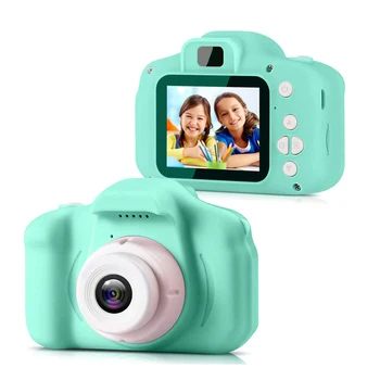 Детска камера за снимки на открито, развитие на играчка, подарък за Коледа, мини-HD цифрова видеокамера за селфи, преносима