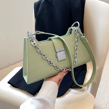 Новата модерна дамска чанта през рамо, чантата през рамо, топла разпродажба