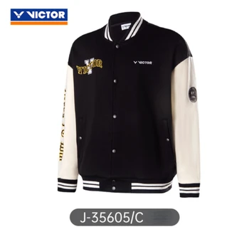 Victor sport герб яке е с модерна спортна Риза облекло за бадминтон спортни дрехи поло с дълъг ръкав 2023