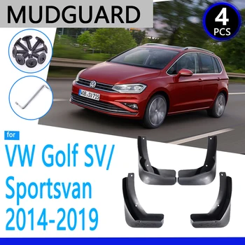 Калници са Подходящи за Volkswagen VW Golf Sportsvan SV 2014 ~ 2019 Mk7 2014 ~ 2019 автоаксесоари калник на задно колело Крило Авто Резервни Части