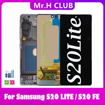 OLED възли За Samsung Galaxy S20 FE LCD 5G Дисплей SM G780F G781U/B Сензорен Екран За Samsung S20 Фен Edition 4G LCD