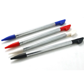 500шт 4 Цвята Плъзгаща се Метална Писалка за Сензорен Екран за Конзолата Nintendo 3DS XL ЩЕ stylus писалка Писалка