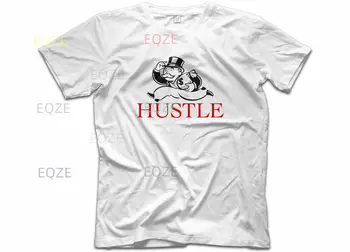 Тениска Hustle, забавна памучен суитчър на рожден Ден, ретро подарък за мъже и жени