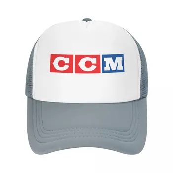 Бейзболна шапка в CCM с логото на Ретро хокей на лед, плажната мода мъжка шапка, мъжки дамски шапка