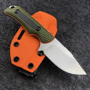 B. M. 15017 Нож Hidden Canyon Хънтър с фиксирано острие Drop Point G10 Handle & K Sheath Тактически Ловен нож на открито EDC