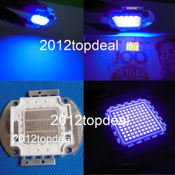 Высокомощный Чип COB LED Светло Лилаво 395Nm - 400Nm 1 W 3 W 5 W 10 W 20 W 30 W, 50 w 100 W Отверждающая UV-лампа SMD