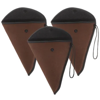 Сгъстено чанти Ocarina с 12 дупки, преносими износоустойчиви въртящи се на чанти за музикални инструменти, чанта за съхранение на медиатори за китари, бас-китари