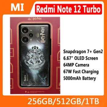 Xiaomi Redmi Note 12 Turbo 5G Snapdragon 7 + Gen 2 64-Мегапикселова Основна Камера 67 W Зареждане 120 Hz OLED дисплей, Батерия 5000 mah