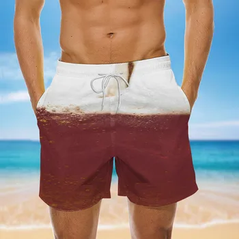 Мъжки Плажни Шорти са Новост на Октоберфест, Дишащи Мъжки Плажни Шорти, 34 Бански, Мъжки Бански, Мъжки Дълги Плажни къси Панталони под Коляното
