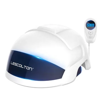 оригинално заводское устройство за лазерна терапия на растежа на косата lescolton, капачка за възстановяване на растежа на косата
