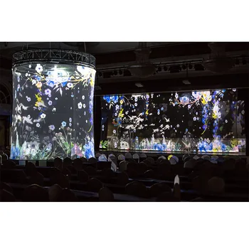 3D Холографски дисплей мрежест екран холограма мрежест екран за 3D 7D прожектиране на холограми Шоу на голяма сцена
