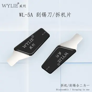 WYLIE WL-5A Soder Стъргалка Инструмент За Ремонт на Телефон Стъргалка, За да се Калаено Импланта Старата Паста за Разглобяване на Острието Скрепер