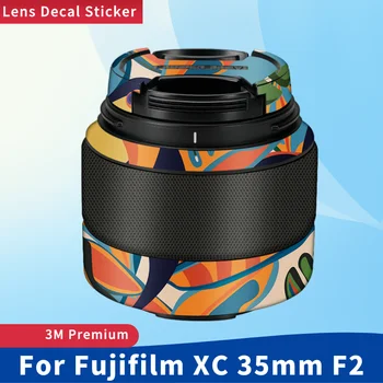 За Fujifilm X 35mm F2 Обектив на Камерата Кожата Срещу Надраскване Защитно Фолио Защитен Стикер За тялото XC35mm F/2 XC35 XC35MM