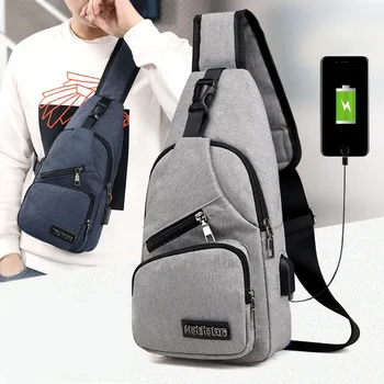 Модни холщовая нагрудная чанта за мъже и жени, чанти през рамо, чанта-месинджър, поясная многофункционална мини-поясная чанта за колан