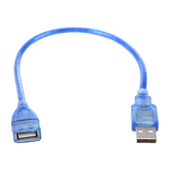 Кратък удлинительный кабел USB 2.0 A от жена на мъж