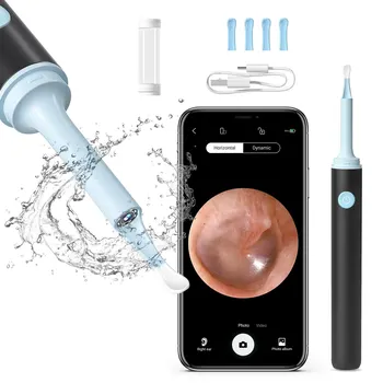 Интелигентна безжична визуална лъжица за почистване на ушите, сигурен ендоскоп, ушна пръчка, 5-мегапикселова камера мини, средство за премахване на восък, отоскоп, ушни инструменти, здравеопазване
