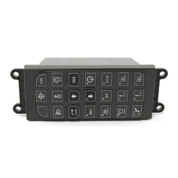 Цельнокроеная панел за управление на автомобилен климатик VOE14594714 14594714 Черно ABS за багер Volov EC480D EC380D EC300D EC250D