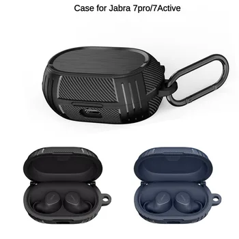 Карабинер-верижка за ключове, съвместим с калъф за слушалки Jabra Elite 7, здрав, Jabra Elite 7 / elite 7 Active, здрав, модерен