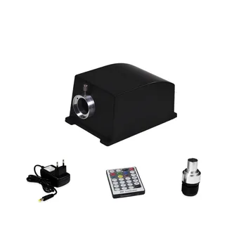 LET-2001DMX; IP20 non waterproof 20 W * led оптична лампа с един дупка, бял светодиод / 6-цветно колело; с DMX512 и дистанционно управление на 28 клавиши