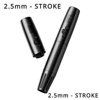Електрическа батерия с ход 2,5 mm, Безжична писалка за перманентен грим с пигмента за вежди, дръжка за микроблейдинга веждите