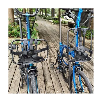 Скоба за велосипеди, чанти за сгъваеми велосипеди Brompton, Предната носеща рама, рама за раници, на части мотора Вертикални