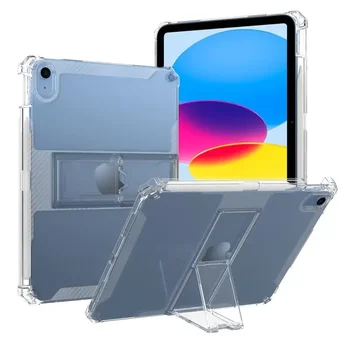 Подходящ за iPad Pro 10.5 Защитен калъф 10.2 Прозрачен защитен от падане 10.9 Слот за писалка air air 3 4 5 air с група от TPU