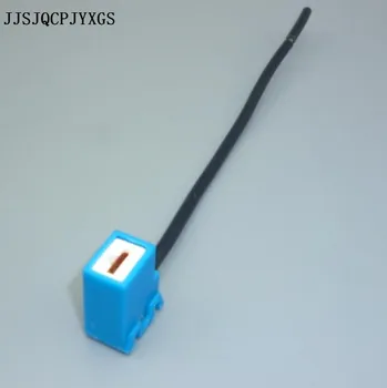 JJSJQCPJYXGS кола лампи H1 извити, автолампа H3 с жак 16AWG, жак h1 с кабел с дължина 14,5 см (5,709 