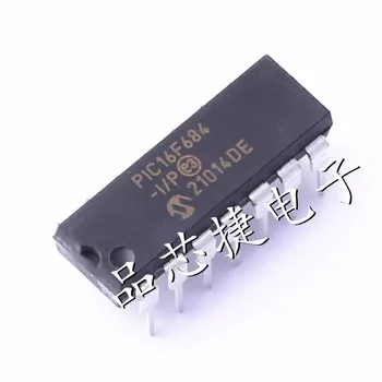 5 бр./Лот PIC16F684-I/P PIC16F684 DIP-14 Маломощни 8-битови CMOS-микроконтролери, базирани на флаш памет