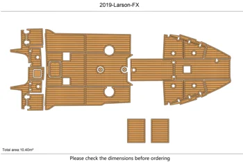 2019 Ларсън FX bow Платформа пилотската кабина 1/4 